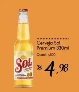 Giassi Supermercados Cerveja Sol Premium oferta