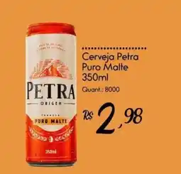 Giassi Supermercados Cerveja petra puro malte oferta