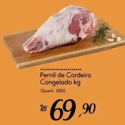 Giassi Supermercados Pernil de Cordeiro Congelado kg oferta