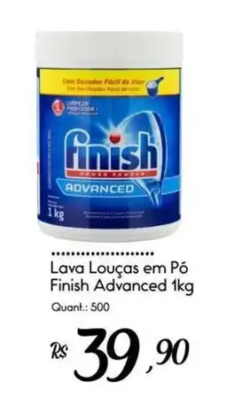 Giassi Supermercados Lava Louças em Pó Finish Advanced oferta