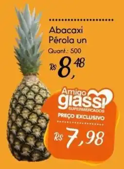 Giassi Supermercados Abacaxi pérola un oferta