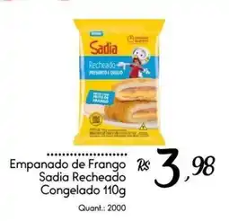 Giassi Supermercados Empanado de Frango Sadia Recheado oferta