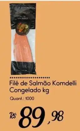 Giassi Supermercados Filé de Salmão Komdelli oferta