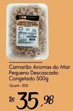 Giassi Supermercados Camarão aromas do mar pequeno descascado oferta