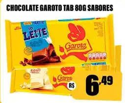 Miranda Supermercados Chocolate garoto tab sabores oferta
