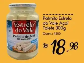 Giassi Supermercados Palmito de Açaí em conserva oferta