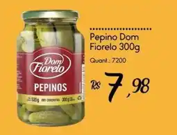 Giassi Supermercados Pepino dom fiorelo oferta