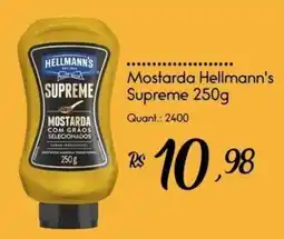 Giassi Supermercados Mostarda hellmann's supreme oferta