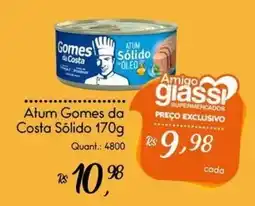 Giassi Supermercados Atum gomes da costa sólido oferta