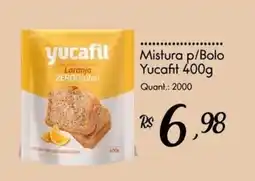 Giassi Supermercados Mistura p/bolo yucafit laranja zerogluten oferta