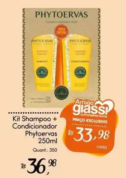 Giassi Supermercados Kit Shampoo + Condicionador Phytoervas oferta