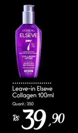 Giassi Supermercados Leave-in Elseve Collagen oferta