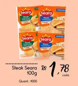 Giassi Supermercados Steak seara oferta