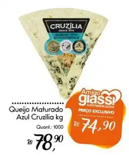 Giassi Supermercados Queijo maturado azul cruzilia oferta