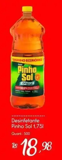 Giassi Supermercados Desinfetante Pinho Sol oferta
