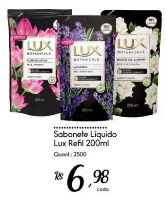 Giassi Supermercados Sabonete Líquido Lux Refil oferta