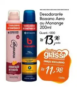 Giassi Supermercados Desodorante Bozzano Aero ou Monange oferta