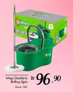 Giassi Supermercados Mop Giratório Brilhus Spin oferta