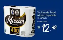 Giassi Supermercados Toalhas de papel maxim especial oferta