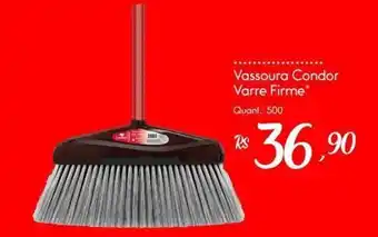 Giassi Supermercados Vassoura Condor Varre Firme oferta