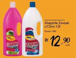 Giassi Supermercados Alvejante Zavaski s/Cloro oferta
