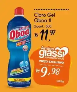 Giassi Supermercados Cloro gel qboa 1l oferta