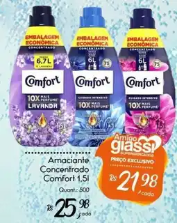 Giassi Supermercados Amacianete concentrado comfort 1,5l oferta