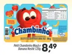 Asun Petit Chambinho Maçã e Banana Nestlé oferta
