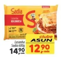 Asun Lasanha bolonhesa oferta
