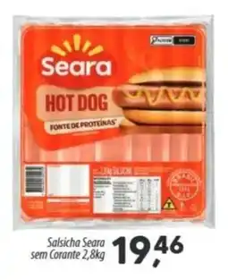 Asun Salsicha seara sem corante oferta
