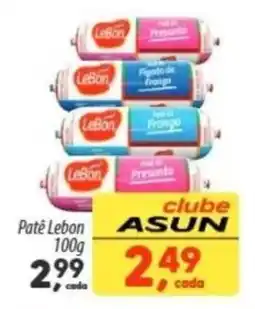 Asun Patê Lebon oferta