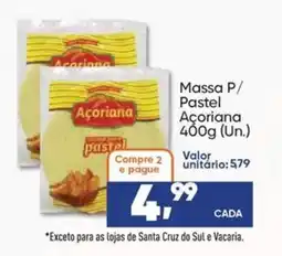 Imec Supermercados Massa p/ pastel açoriana oferta