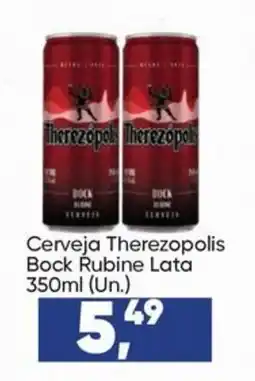 Imec Supermercados Cerveja Therezopolis Bock Rubine Lata oferta