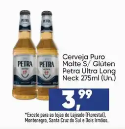 Imec Supermercados Cerveja Puro Malte S/ Glúten Petra Ultra Long Neck oferta