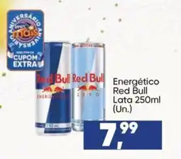 Imec Supermercados Energético red bull lata 250ml oferta