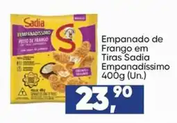 Imec Supermercados Empanado de frango em tiras sadia empanadíssimo oferta