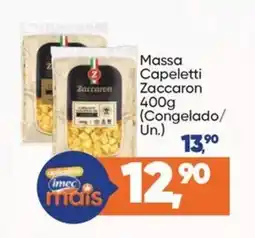 Imec Supermercados Massa capeletti zaccaron oferta
