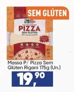 Imec Supermercados Massa p/ pizza sem glúten rigani oferta