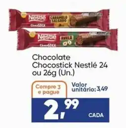 Imec Supermercados Chocolate Chocostick Nestlé oferta