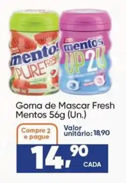 Imec Supermercados Goma de Mascar Fresh Mentos oferta