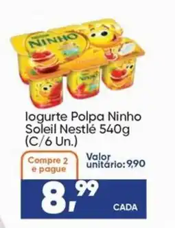 Imec Supermercados Iogurte polpa ninho soleil nestlé oferta