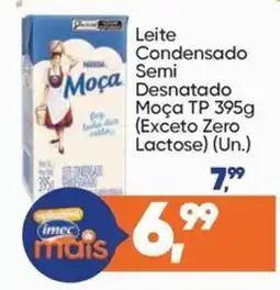 Imec Supermercados Leite Condensado Semi Desnatado Moça TP oferta