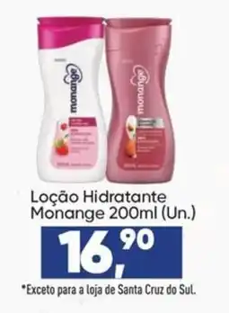 Imec Supermercados Loção Hidratante Monange oferta