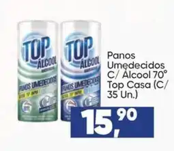 Imec Supermercados Panos umedecidos c/ álcool 70° top casa oferta