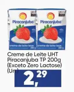 Imec Supermercados Creme de Leite UHT Piracanjuba TP oferta