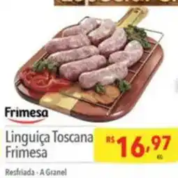 Supermercados Condor Linguiça Toscana Frimesa oferta