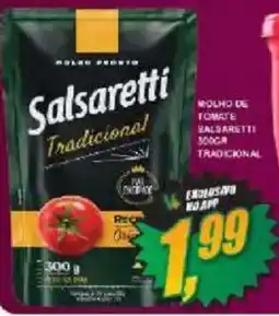 Vianense Supermercados molho de tomate salsaretti tradicional oferta