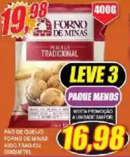 Vianense Supermercados Pão de queijo forno de minas tradicional oferta