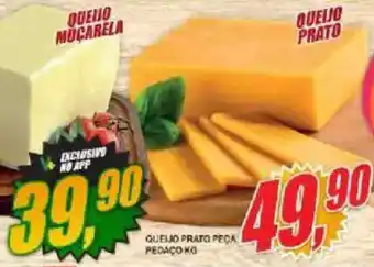 Vianense Supermercados Queijo prato oferta