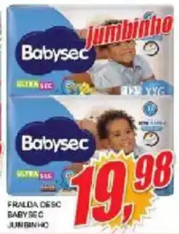 Vianense Supermercados Fralda desc baby sec jumbinho oferta